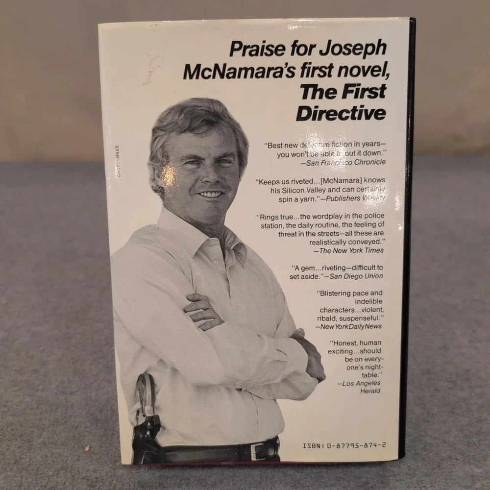 Fatal Command Joseph D McNamara First Edition First Printing 1987 Hardcover Book - Picture 2 of 4